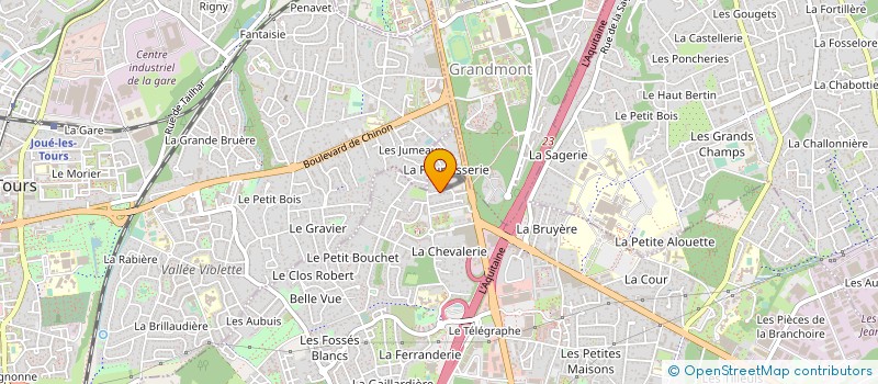 localisation de l'entreprise SCI CHOTARD à CHAMBRAY-LES-TOURS