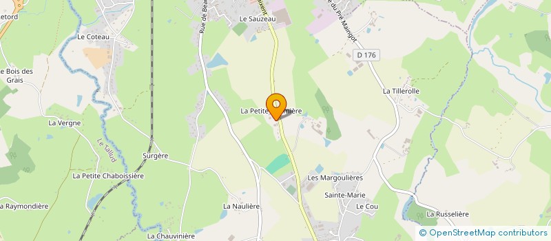 localisation de l'entreprise SCI CHOU  POMPAIRE