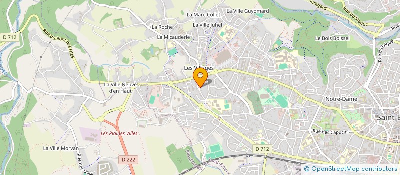 localisation de l'entreprise SCI CHOUAN à SAINT-BRIEUC