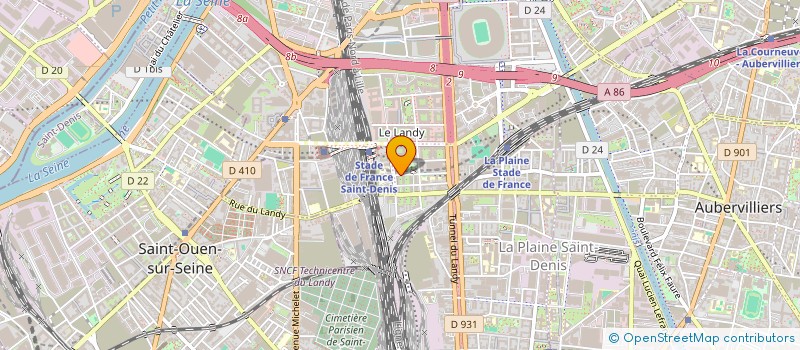 localisation de l'entreprise SCI CHOUCHOU  SAINT-DENIS