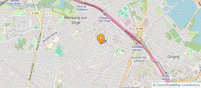 localisation de l'entreprise SCI CHOUDOU à MORSANG-SUR-ORGE