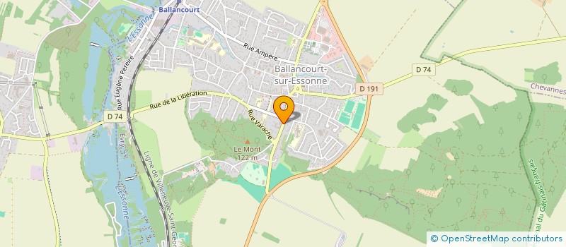 localisation de l'entreprise SCI CHOUFFOT ET FILS à BALLANCOURT-SUR-ESSONNE