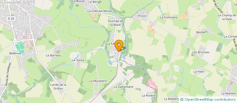 localisation de l'entreprise SCI CHOUKRI  GRANDCHAMP-DES-FONTAINES