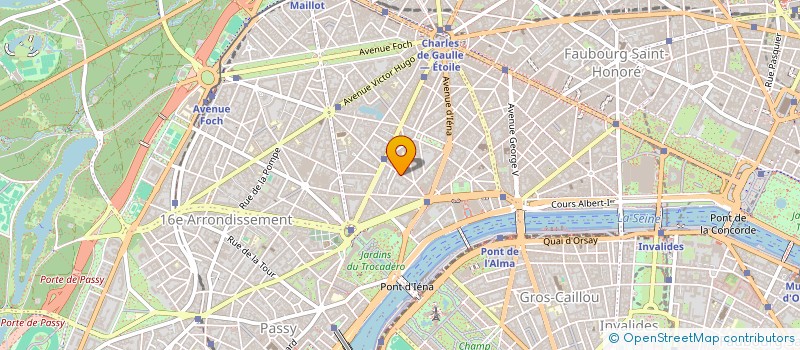 localisation de l'entreprise SCI CHOUMA à PARIS