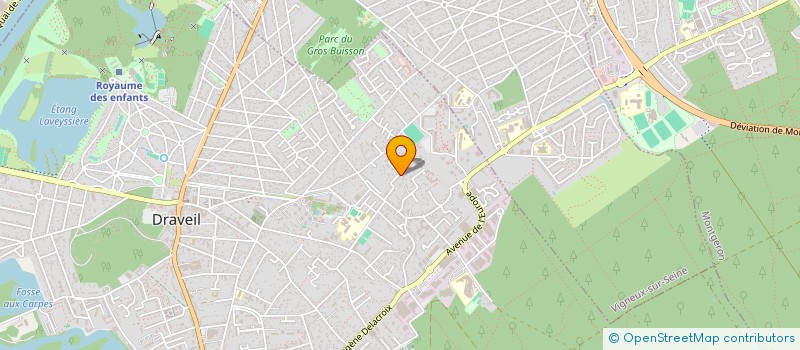 localisation de l'entreprise SCI CHOUMADIA à DRAVEIL