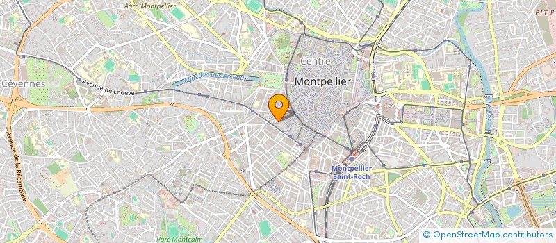 localisation de l'entreprise SCI CHOUP AUX SOUS à MONTPELLIER