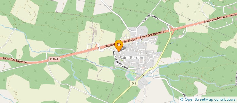 localisation de l'entreprise SCI CHOURDENS  UCHACQ-ET-PARENTIS