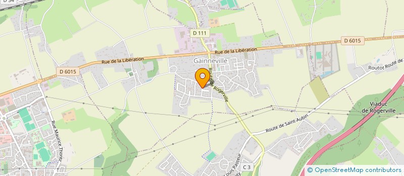 localisation de l'entreprise SCI CHRETIEN  GAINNEVILLE