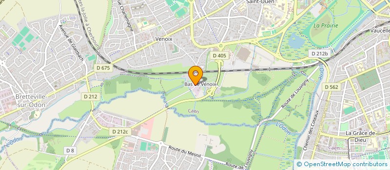 localisation de l'entreprise SCI CHRETIEN à CAEN