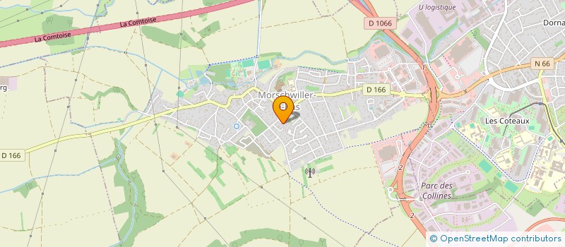 localisation de l'entreprise SCI CHRIEST  MORSCHWILLER-LE-BAS