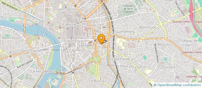 localisation de l'entreprise SCI CHRILIME à TOULOUSE