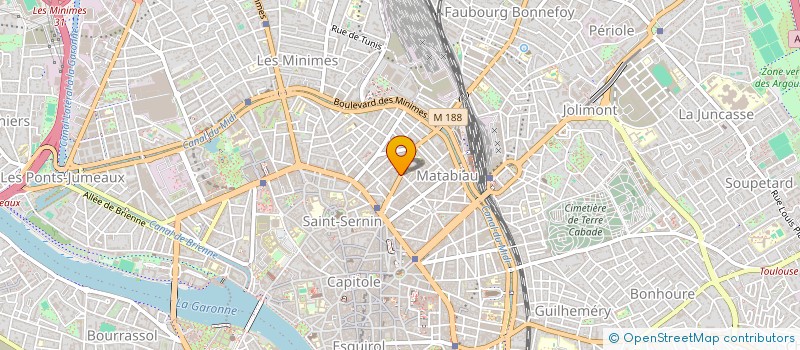 localisation de l'entreprise SCI CHRIMA à TOULOUSE