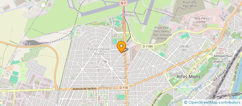 localisation de l'entreprise SCI CHRIMARAND à PARAY-VIEILLE-POSTE