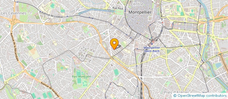 localisation de l'entreprise SCI CHRINO à MONTPELLIER