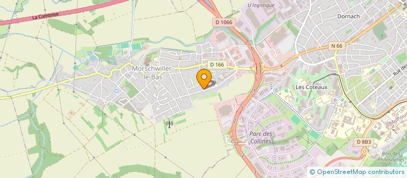 localisation de l'entreprise SCI CHRIPARE  MORSCHWILLER-LE-BAS