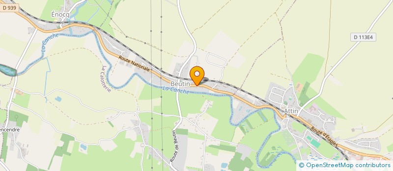 localisation de l'entreprise SCI CHRIS BERN  BEUTIN