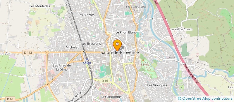 localisation de l'entreprise SCI CHRIS FERRARIO  SALON-DE-PROVENCE