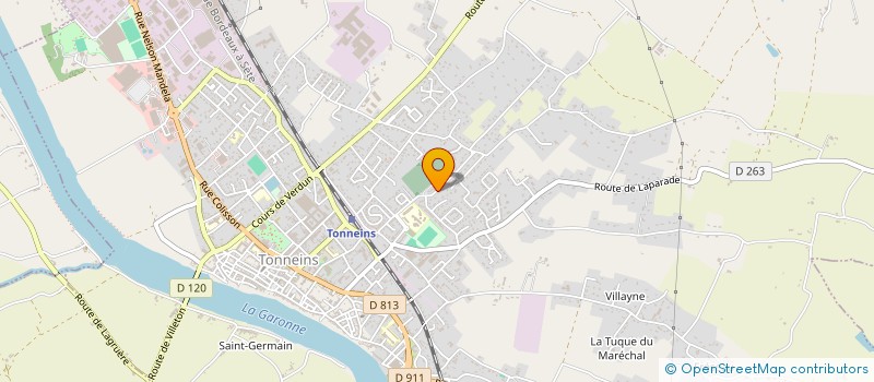 localisation de l'entreprise SCI CHRIS LAURE  LAGARRIGUE