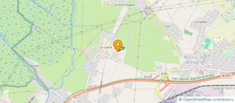 localisation de l'entreprise SCI CHRISA  MONTOIR-DE-BRETAGNE