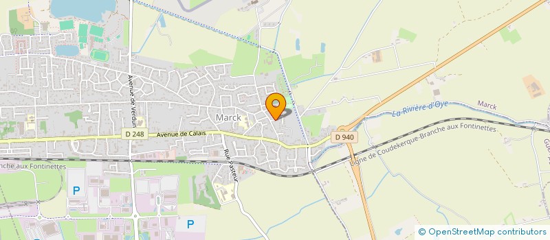 localisation de l'entreprise SCI CHRISADE  MARCK