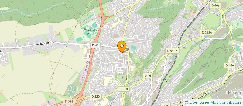 localisation de l'entreprise SCI CHRISAL à LONGWY