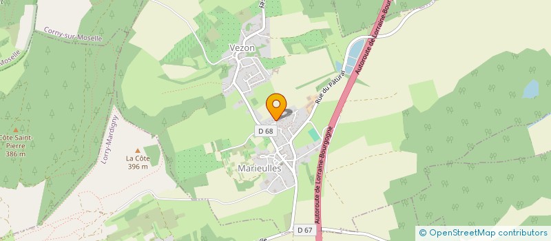 localisation de l'entreprise SCI CHRISALION  MARIEULLES