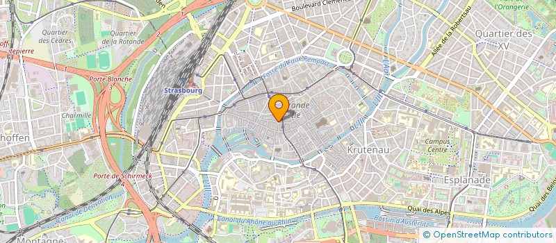 localisation de l'entreprise SCI CHRISANTOR à STRASBOURG