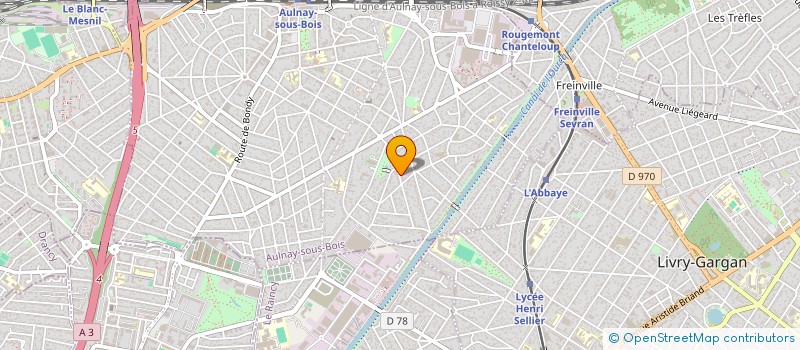 localisation de l'entreprise SCI CHRISCAR à AULNAY-SOUS-BOIS