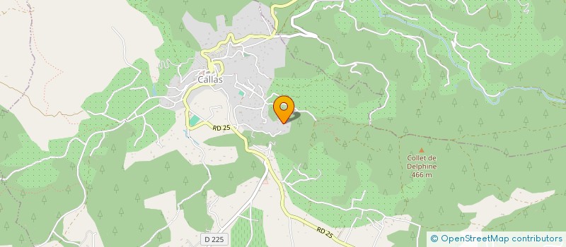 localisation de l'entreprise SCI CHRISCARNIC  CALLAS