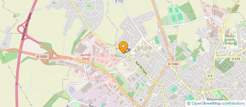 localisation de l'entreprise SCI CHRISCO à SAINT-QUENTIN