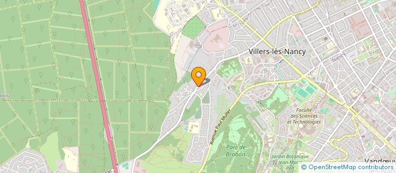 localisation de l'entreprise SCI CHRISCO à VILLERS-LES-NANCY