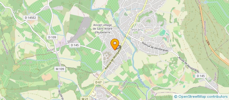 localisation de l'entreprise SCI CHRISCOL  TEYRAN