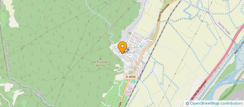 localisation de l'entreprise SCI CHRISCOL à CORBIERES-EN-PROVENCE