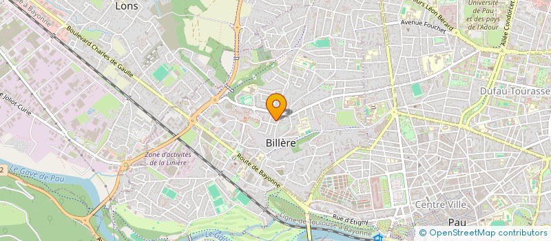 localisation de l'entreprise SCI CHRISDOMI  BILLERE