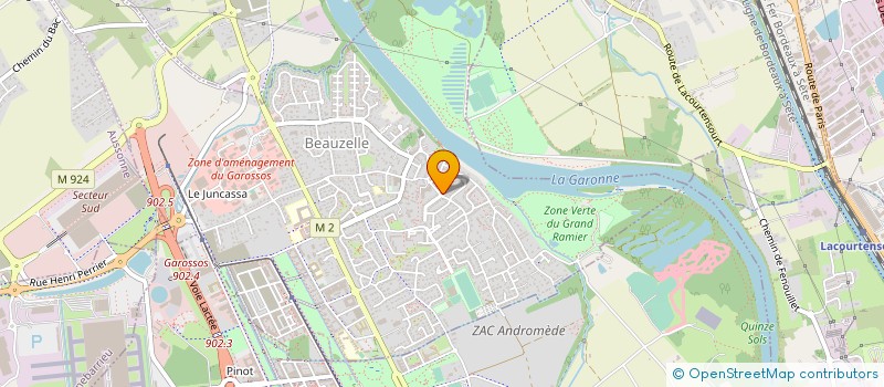 localisation de l'entreprise SCI CHRISE  BLAGNAC