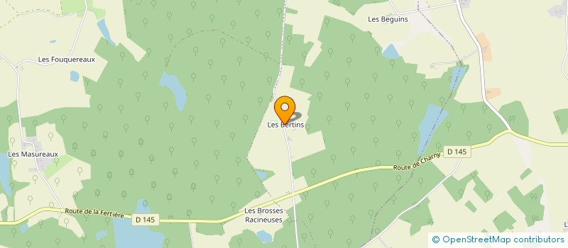 localisation de l'entreprise SCI CHRISISA à CHARNY OREE DE PUISAYE