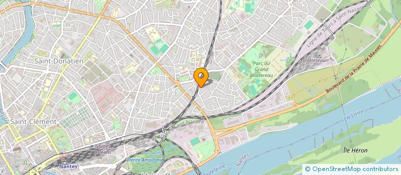 localisation de l'entreprise SCI CHRISKA  NANTES