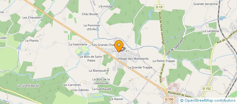 localisation de l'entreprise SCI CHRISKA  SOUMERAS