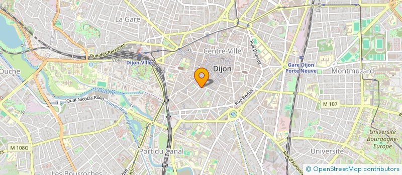 localisation de l'entreprise SCI CHRISKE à DIJON
