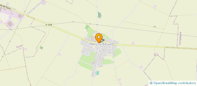 localisation de l'entreprise SCI CHRISLAU  MONTGERAIN