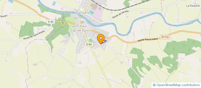 localisation de l'entreprise SCI CHRISLAUR  SAINT-PAUL-CAP-DE-JOUX