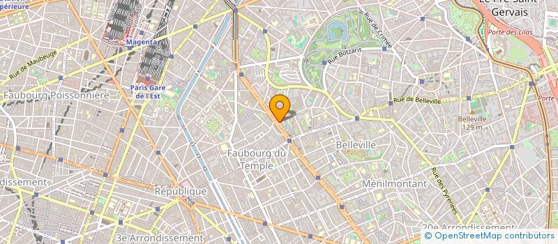 localisation de l'entreprise SCI CHRISLENE  PARIS