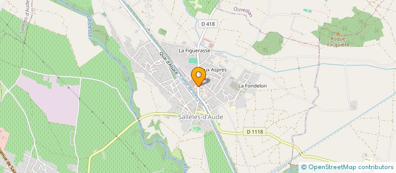 localisation de l'entreprise SCI CHRISLINE  OUVEILLAN