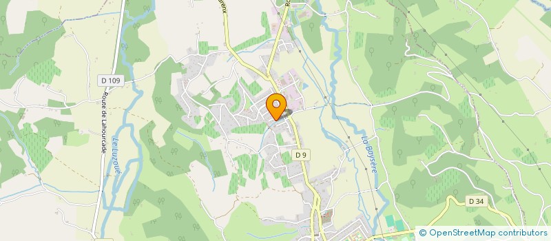 localisation de l'entreprise SCI CHRISMA à MONEIN