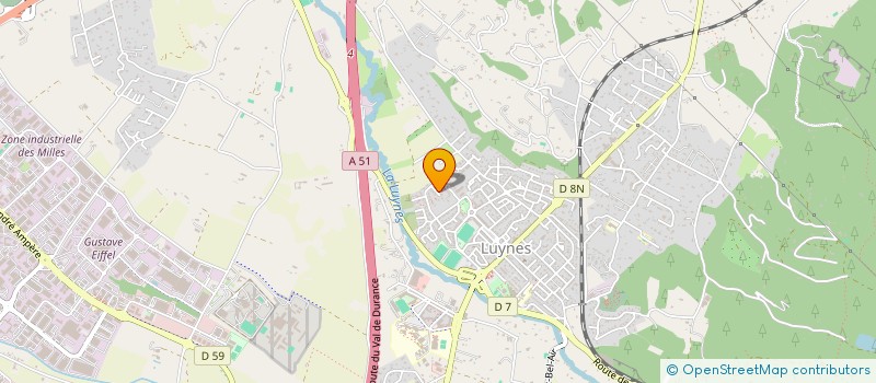 localisation de l'entreprise SCI CHRISMART  AIX-EN-PROVENCE