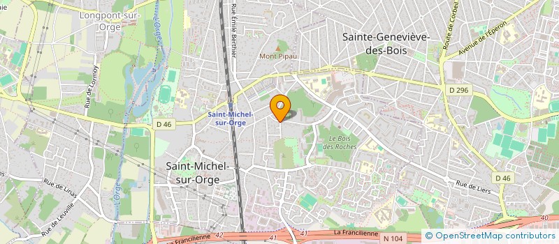 localisation de l'entreprise SCI CHRISNITHO à SAINT-MICHEL-SUR-ORGE