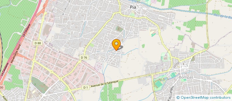 localisation de l'entreprise SCI CHRISOJOLIA  PIA