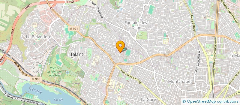 localisation de l'entreprise SCI CHRISOL à DIJON