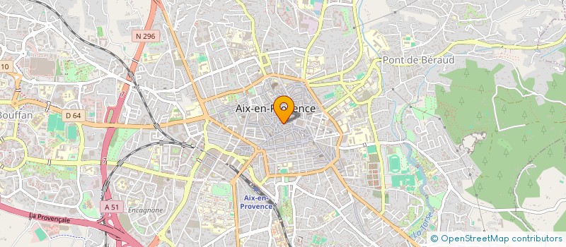 localisation de l'entreprise SCI CHRISOLIVE à AIX-EN-PROVENCE