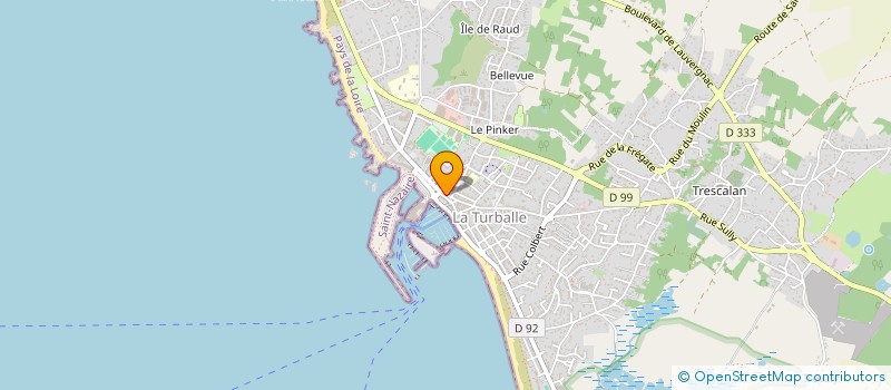 localisation de l'entreprise SCI CHRISPHI  LA TURBALLE